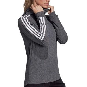 Adidas Women’s Transition Lightweight Hoodie Gray XL